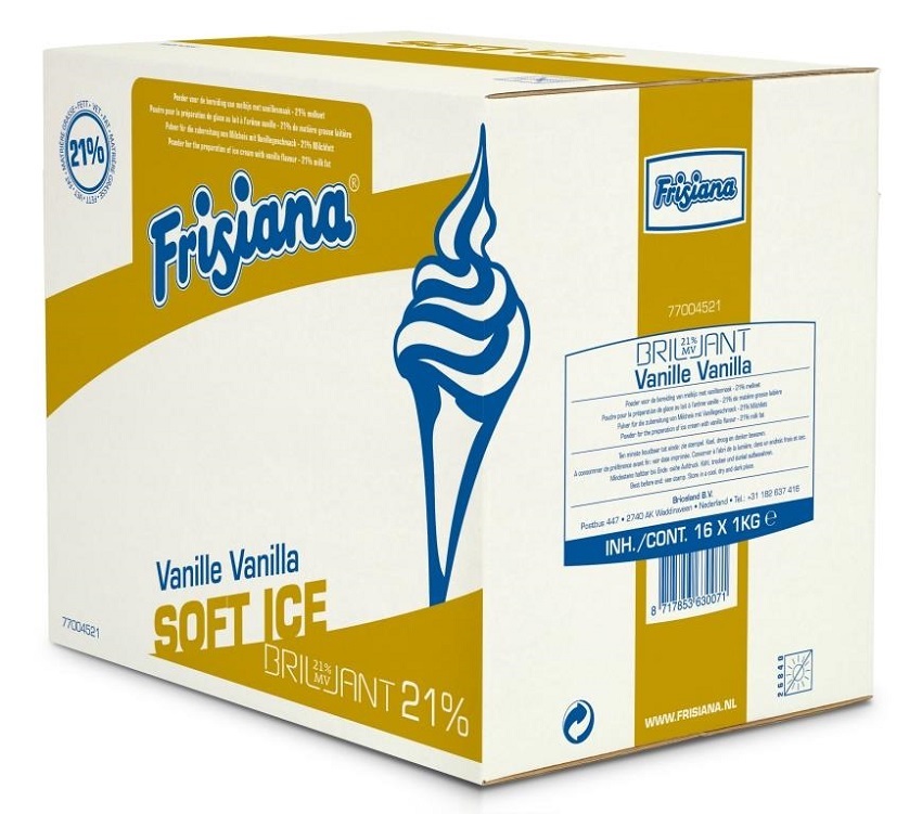 IJsmix Frisiana Briljant 21% 16x1kg IJsmix Frisiana Briljant 21% 16x1kg