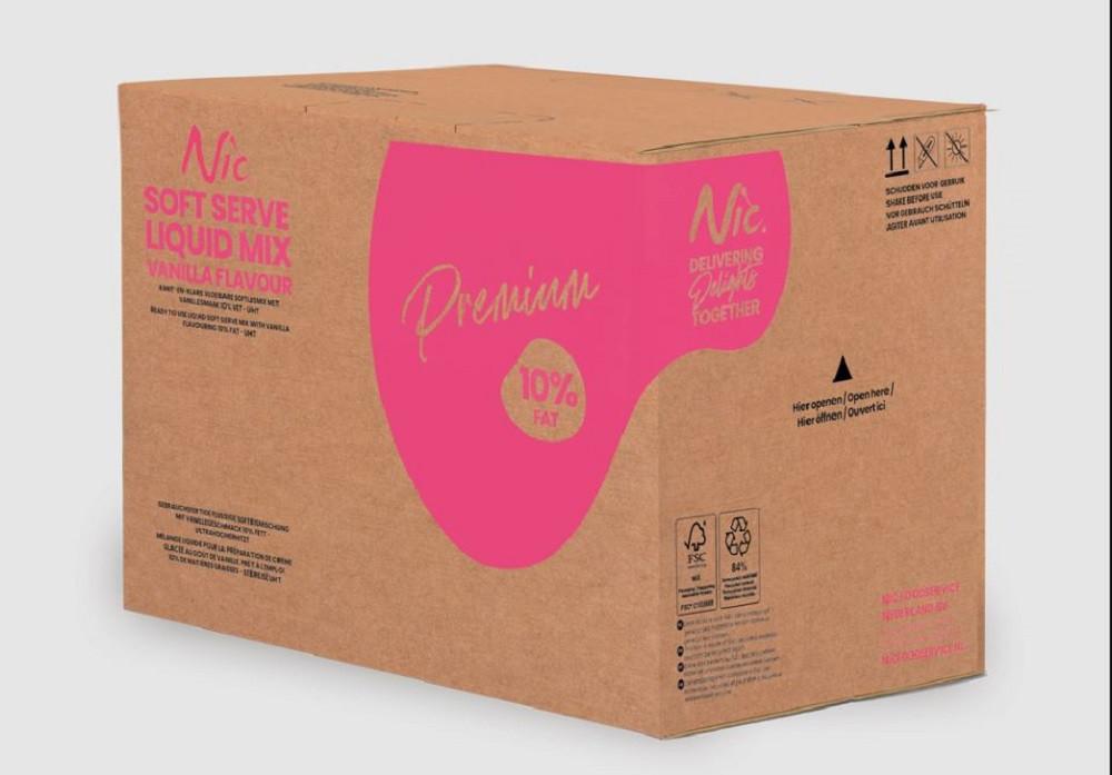IJsmix Frisiana Roomijs 10% BIB 10L
