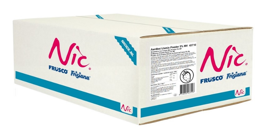 IJsmix NIC Aardbei 10x1kg