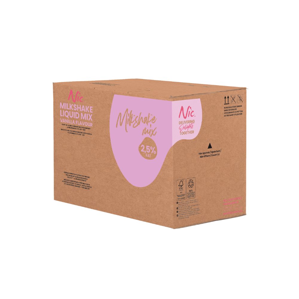 Milkshake mix NIC 2,5% BIB 10L Milkshake mix NIC 2,5% BIB 10L