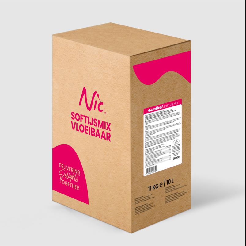 IJsmix Frusco Aardbei 7% 10L IJsmix Frusco Aardbei 7% 10L