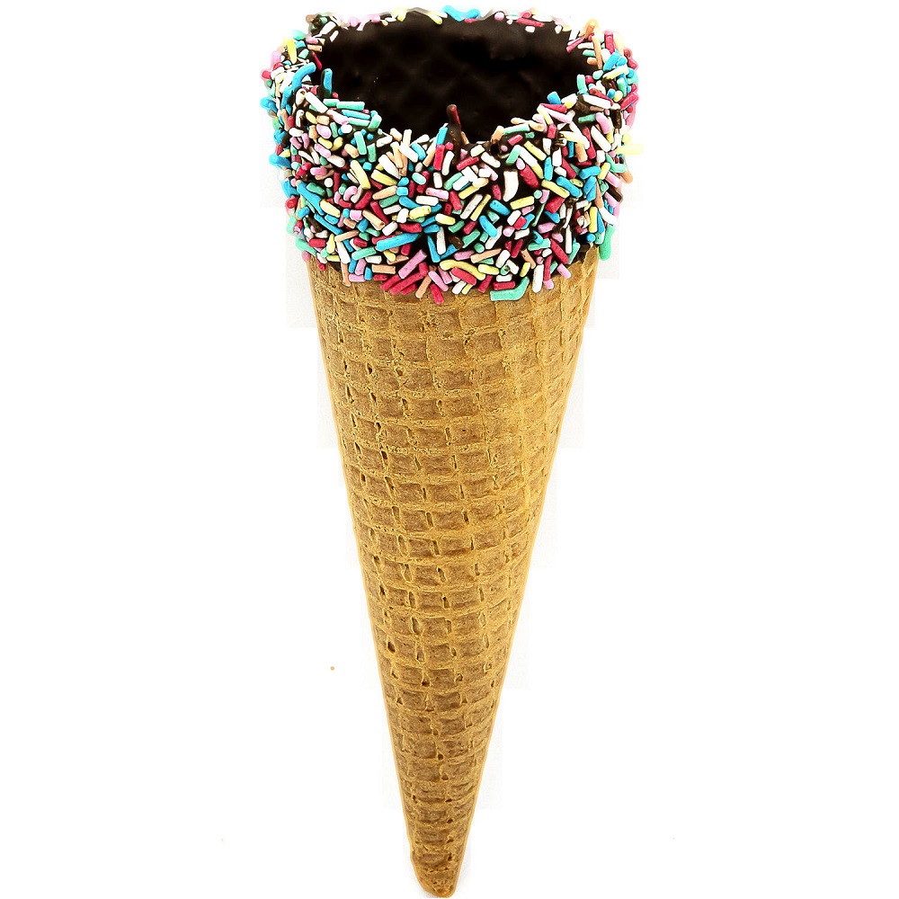 Oubliehoorn Ø57x150mm ChocoFantasie Oubliehoorn Ø57x150mm ChocoFantasie