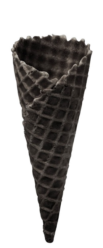 Oubliehoorn Ø48x155mm Zwart