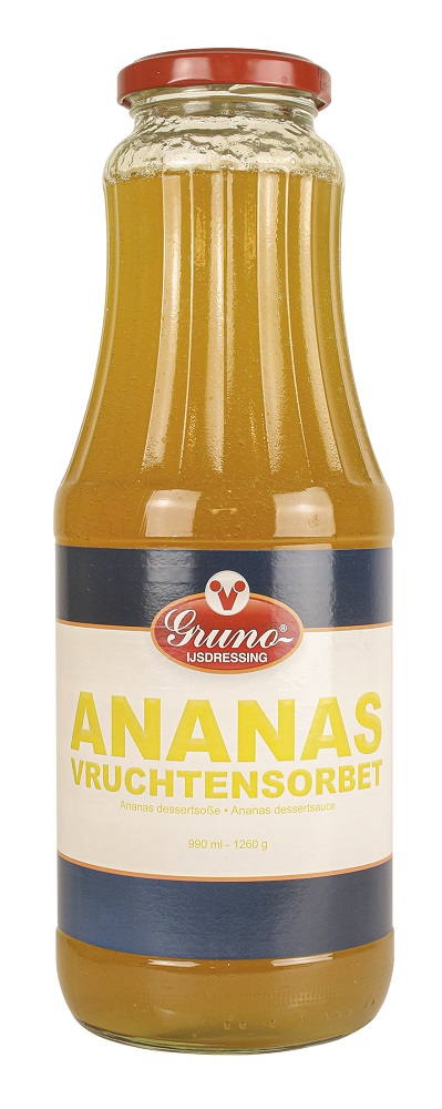 Sorbetsaus Ananas 1L Sorbetsaus Ananas 1L