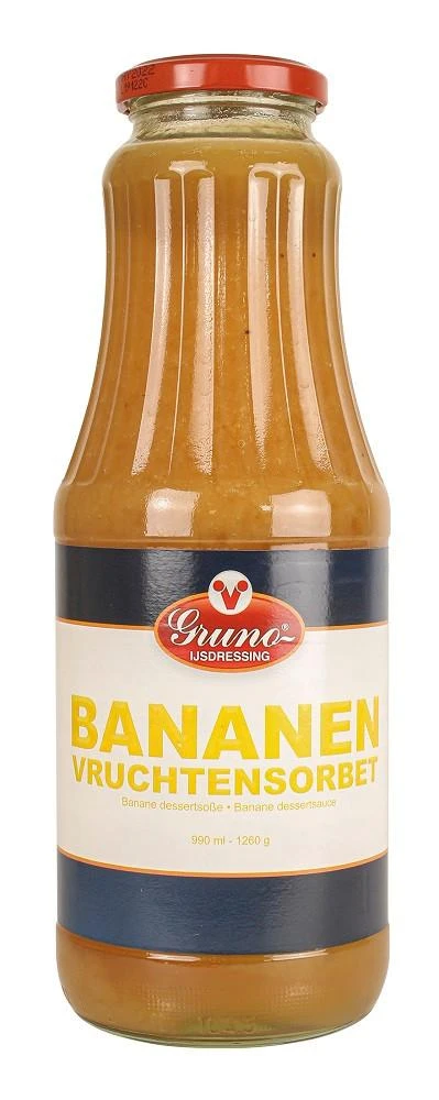 Sorbetsaus Banaan 1L