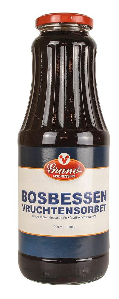 Sorbetsaus Bosbessen 1L Sorbetsaus Bosbessen 1L