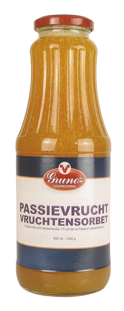 Sorbetsaus Passievrucht 1L Sorbetsaus Passievrucht 1L