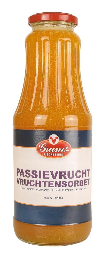 Sorbetsaus Passievrucht 1L