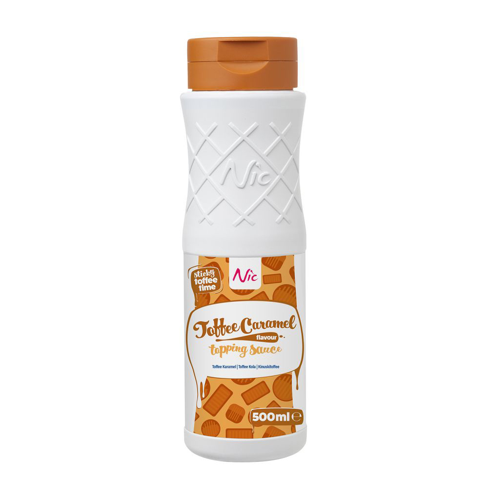 Topping NIC Toffee Karamel 0,5L