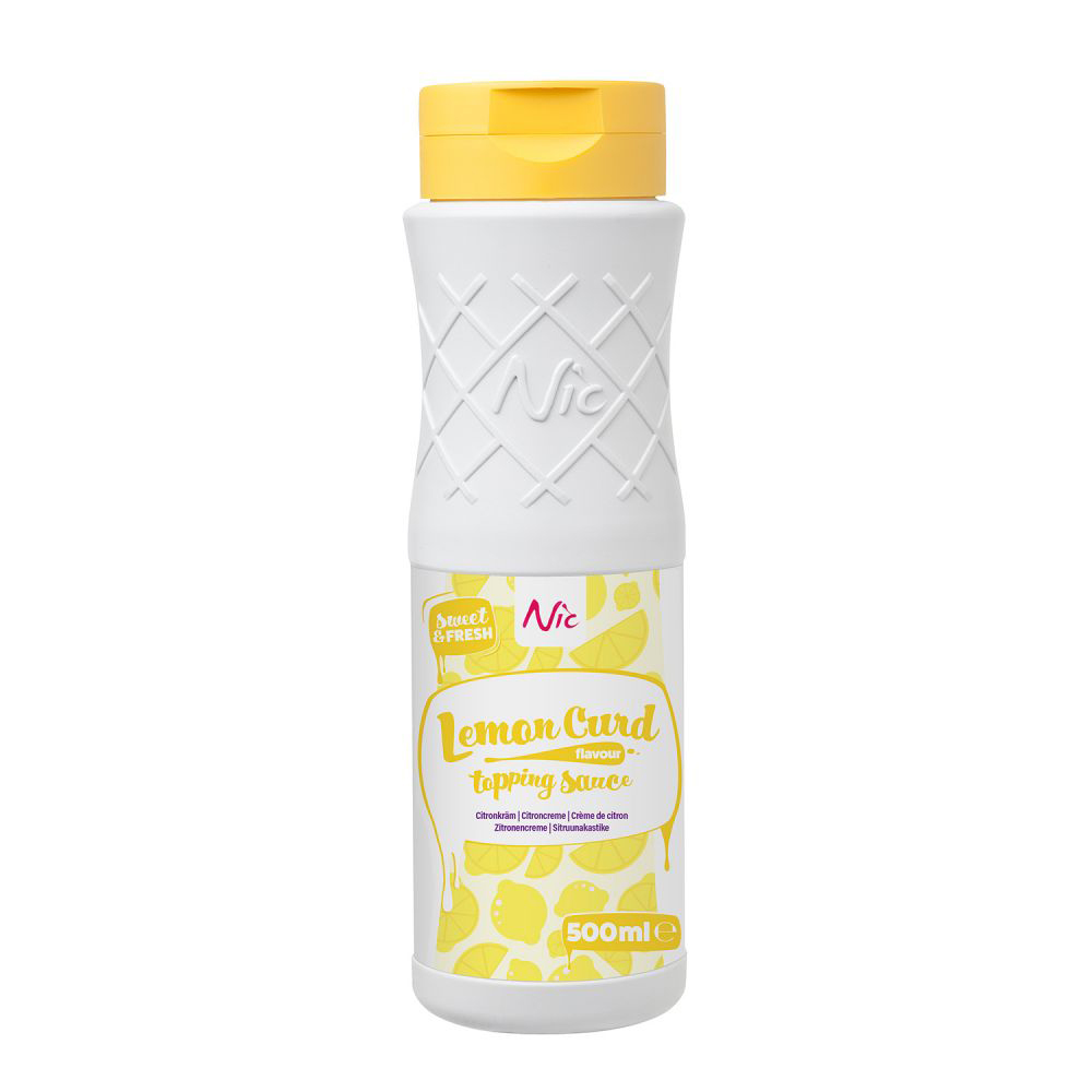 Topping NIC Lemon Curd 0,5L Topping NIC Lemon Curd 0,5L