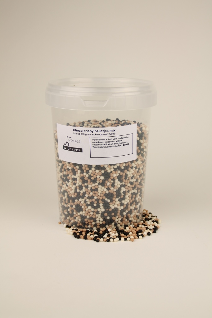 Mini Crispy's 2mm, 3 kleuren 800g Mini Crispy's 2mm, 3 kleuren 800g