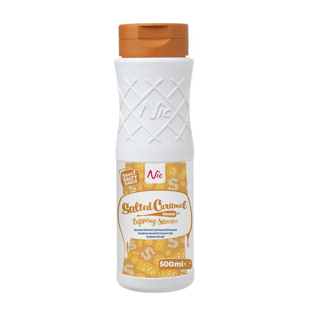 Topping NIC Gezouten Karamel 0,5L Topping NIC Gezouten Karamel 0,5L