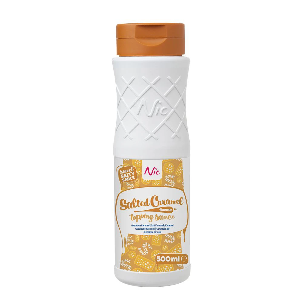 Topping NIC Gezouten Karamel 0,5L