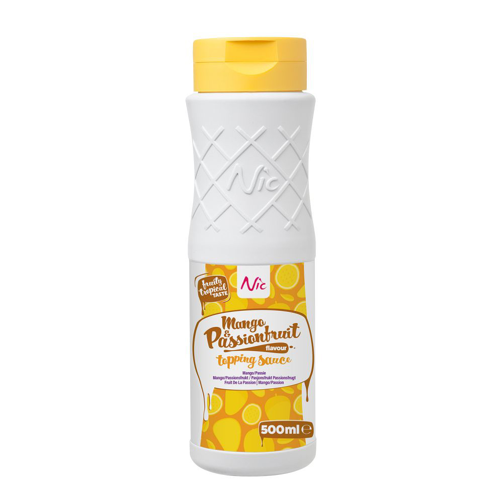 Topping NIC Mango Passie 0,5L Topping NIC Mango Passie 0,5L