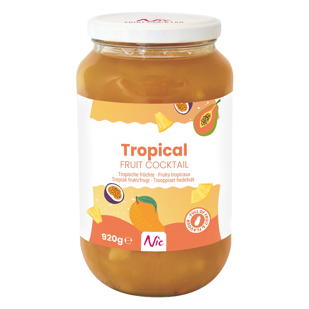 Fruit Cocktail NIC Tropical Fr. 920g