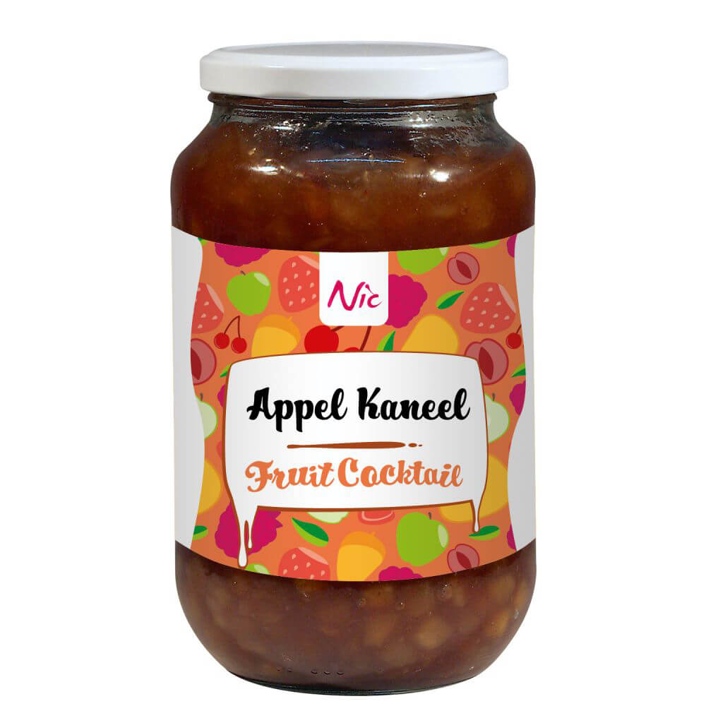 Fruit Cocktail NIC Appel Kaneel 920gr
