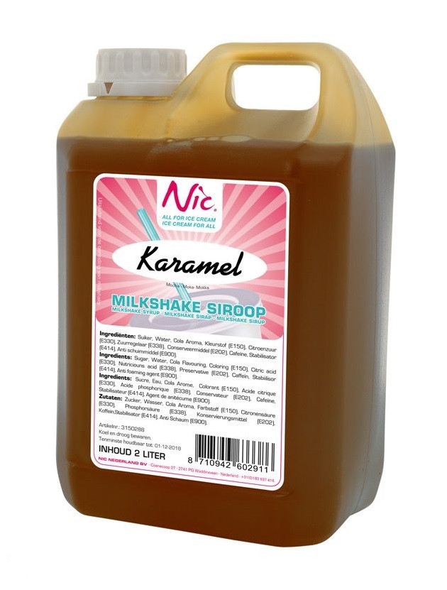 MS Siroop NIC Toffee Karamel 2L MS Siroop NIC Toffee Karamel 2L