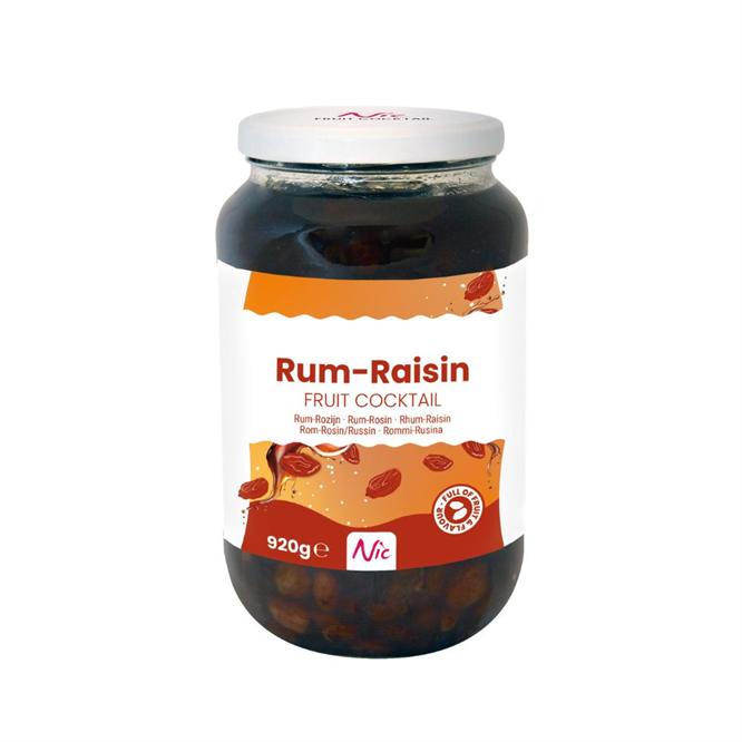 Fruit Cocktail NIC Rum Rozijnen 920gr