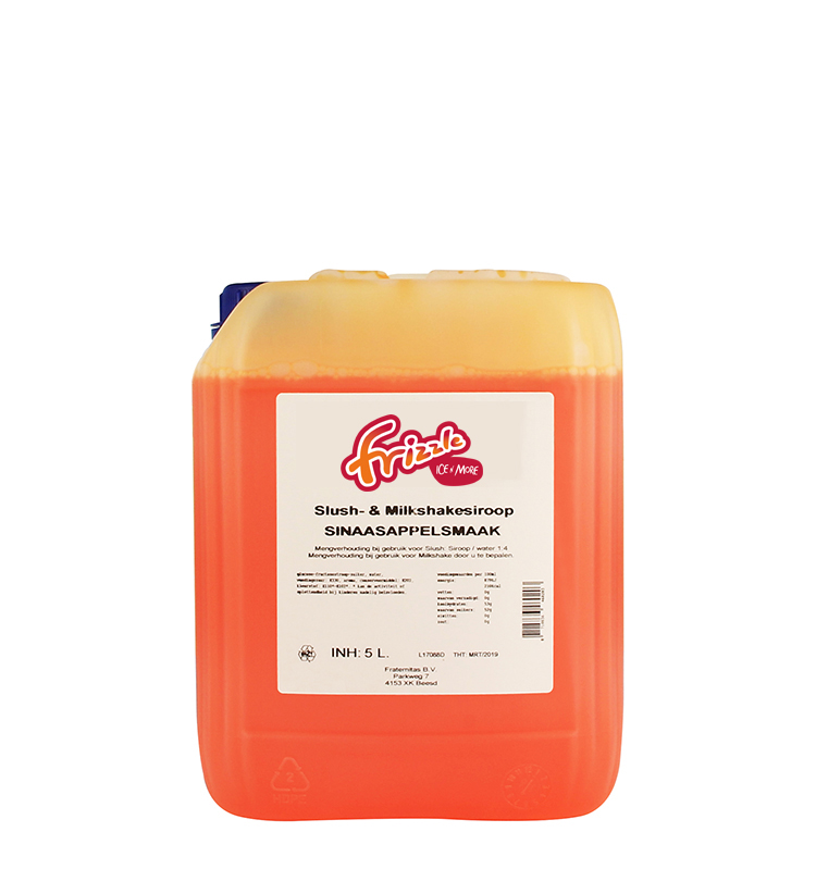 Slush-Shake Siroop Sinaasappel 5L Slush-Shake Siroop Sinaasappel 5L