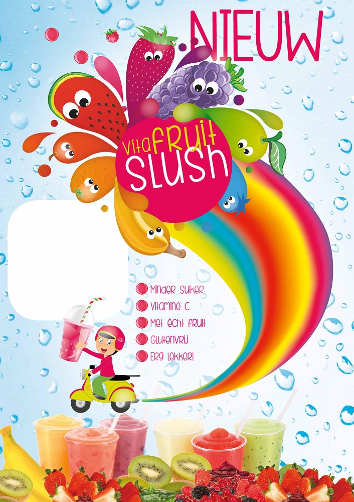 Poster Vita Fruit Slush A1 Poster Vita Fruit Slush A1