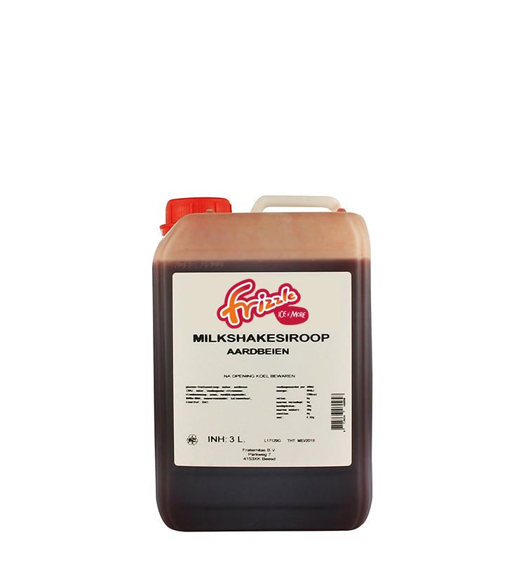 Milkshake Siroop Aardbei 3L Milkshake Siroop Aardbei 3L