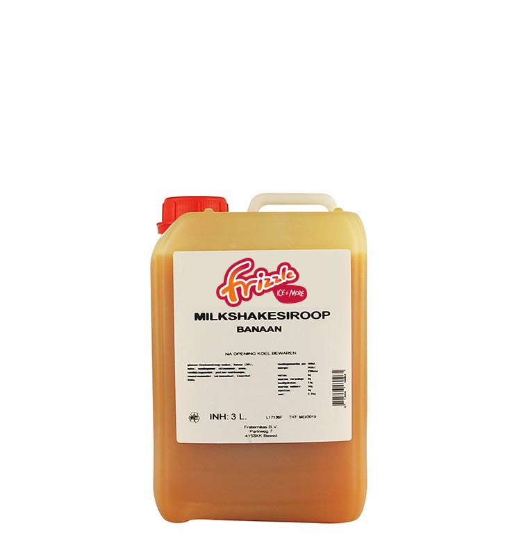Milkshake Siroop Banaan 3L