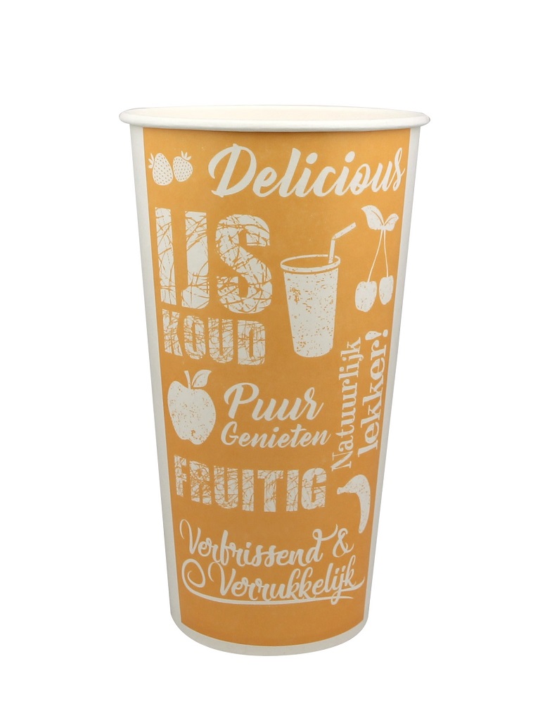 Milkshakebeker Retro 500cc Milkshakebeker Retro 500cc