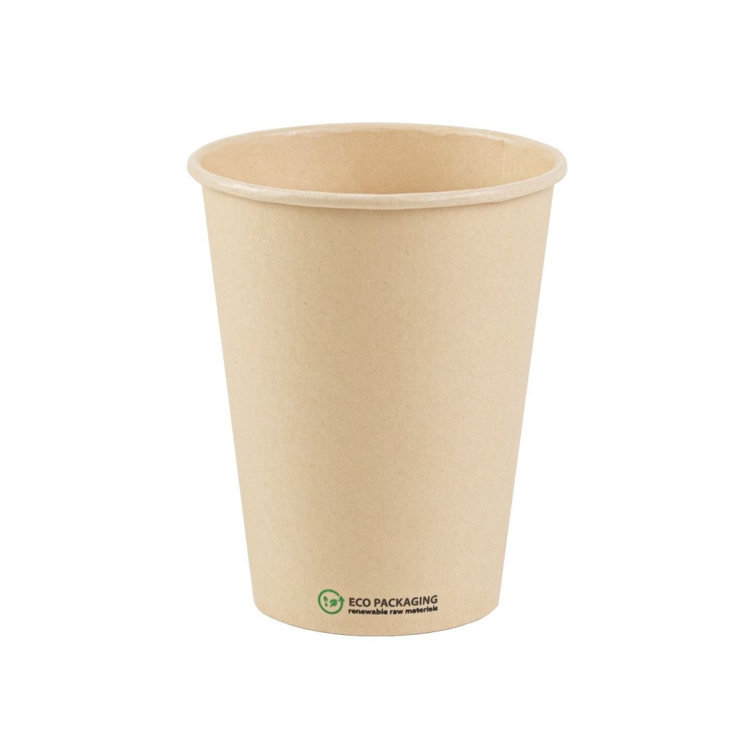 Milkshakebeker Bamboe PLA 300cc Bio Milkshakebeker Bamboe PLA 300cc Bio