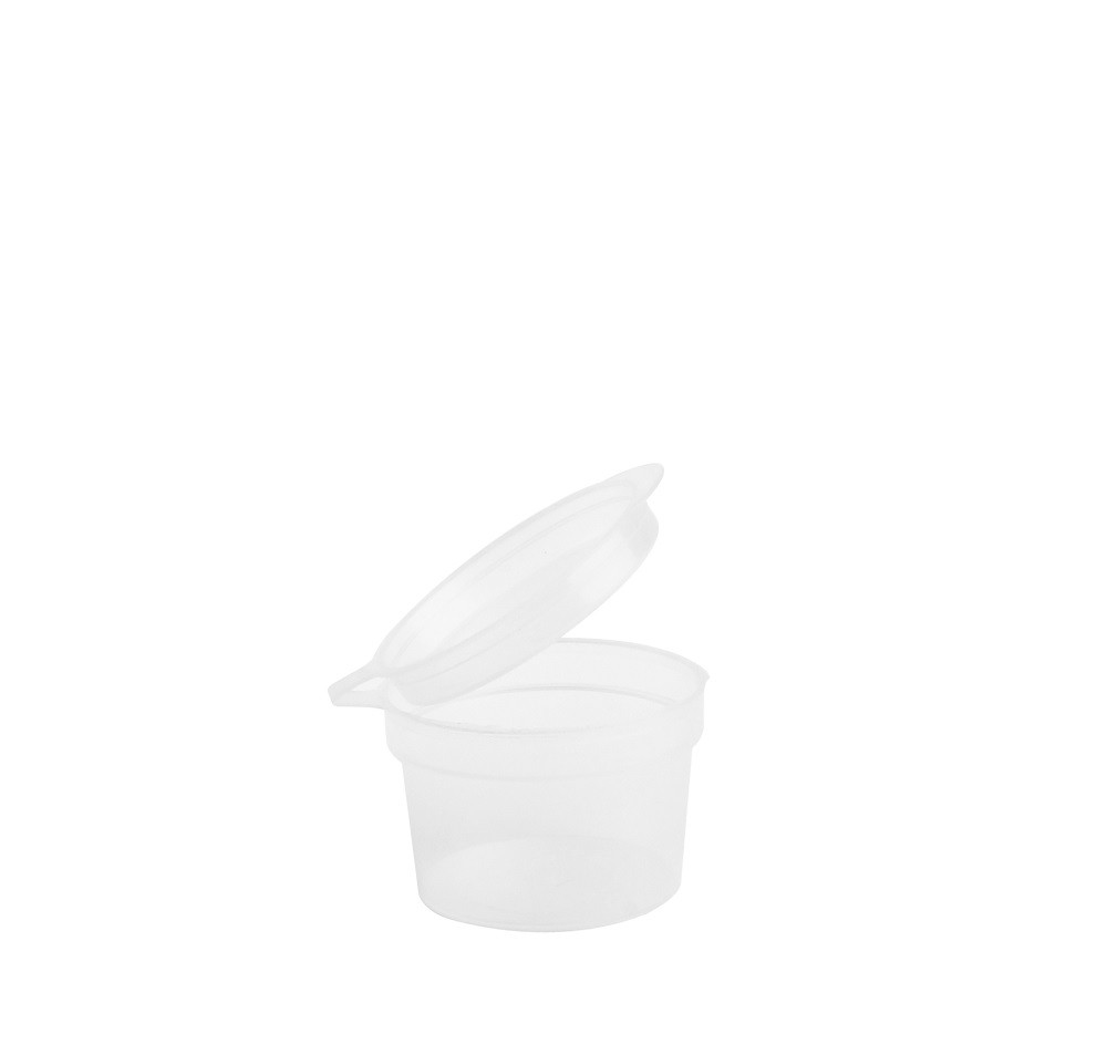 Covercup met Vaste Deksel 10cc Trp Covercup met Vaste Deksel 10cc Trp