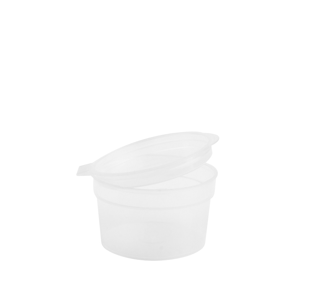 Covercup met Vaste Deksel 28cc Trp