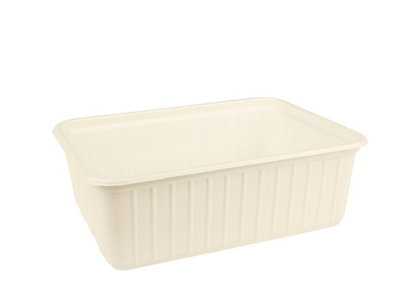 Plastic Bak 1000cc Light PS Wit