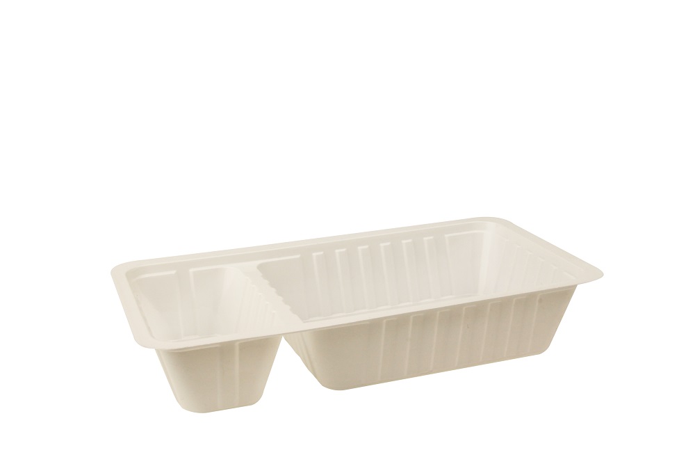 Plastic Bakje A7+1 Wit 1000st