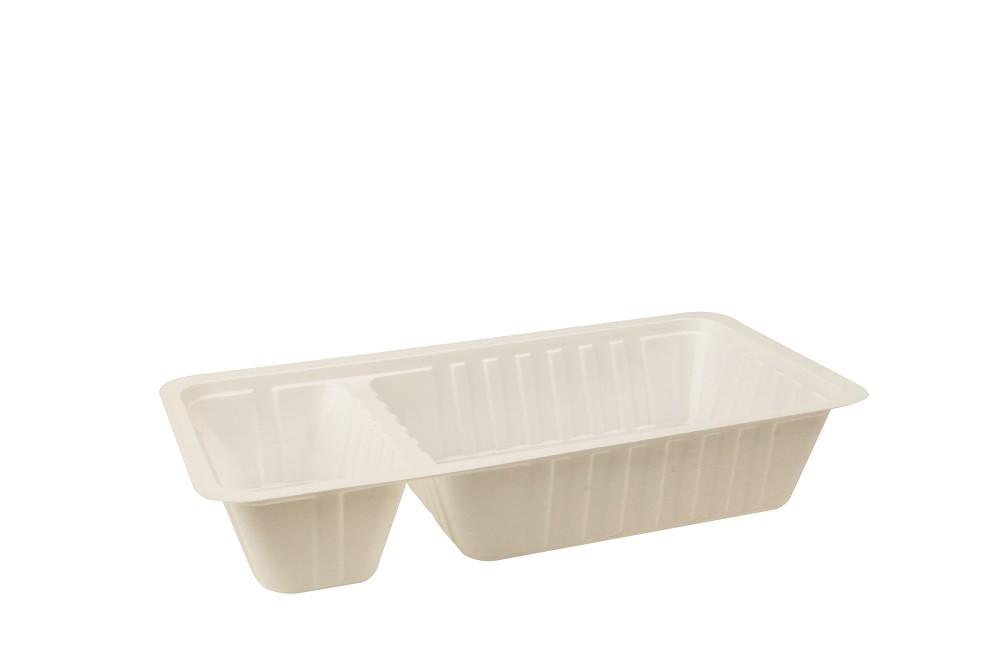 Plastic Bakje A7+1 Wit 1000st
