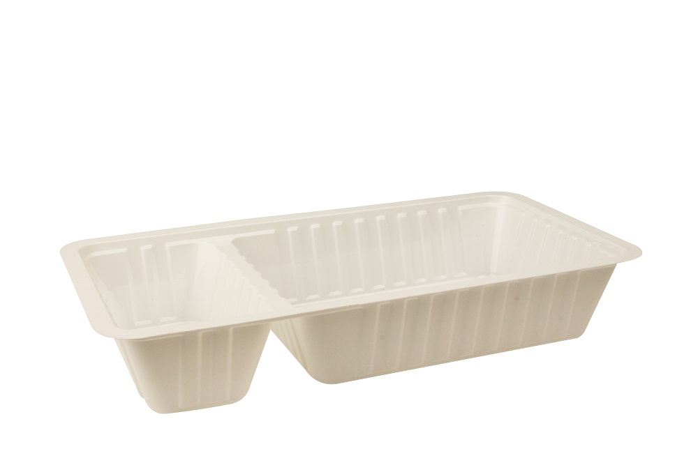 Plastic Bakje A12+1 Wit 750st Plastic Bakje A12+1 Wit 750st