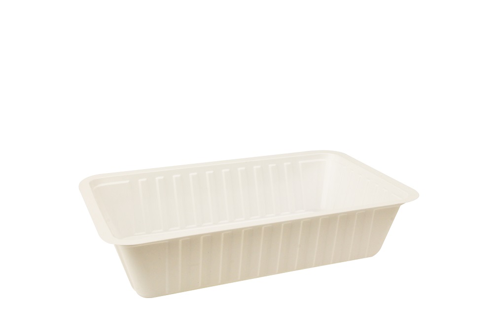 Plastic Bakje A13 Wit 1000st Plastic Bakje A13 Wit 1000st