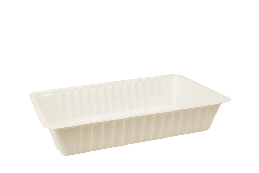 Plastic Bakje A14 Wit 1000st Plastic Bakje A14 Wit 1000st