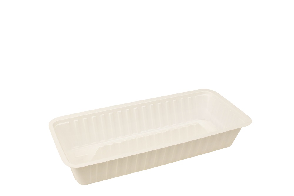 Plastic Bakje A16 Dubbel Wit 1000st Plastic Bakje A16 Dubbel Wit 1000st