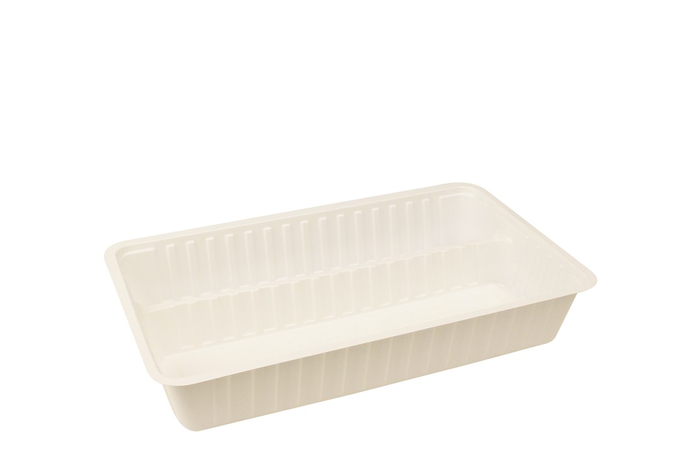 Plastic Bakje A24 Wit 500st Plastic Bakje A24 Wit 500st