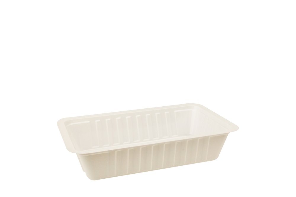 Plastic Bakje A9 Laag Wit 2000st