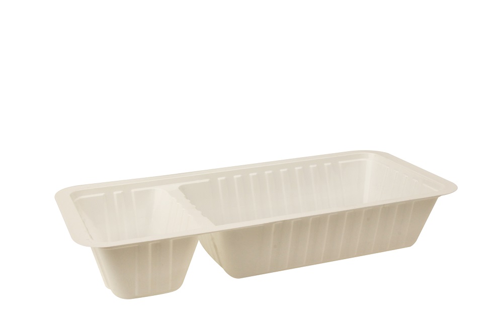 Plastic Bakje A9+1 Wit 1000st Plastic Bakje A9+1 Wit 1000st