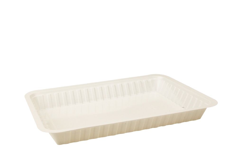 Plastic Schaaltje V3 Wit 1000st