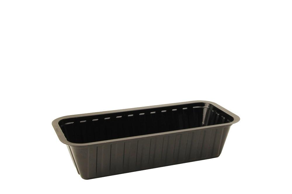 Plastic Bakje A5 Zwart 2000st