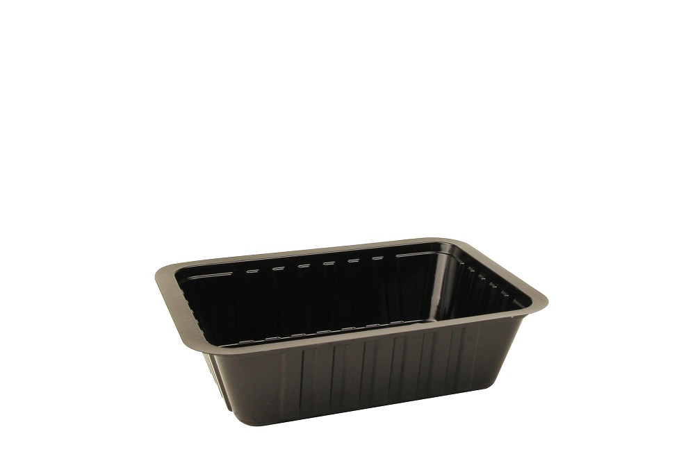 Plastic Bakje A7 Zwart 2000st