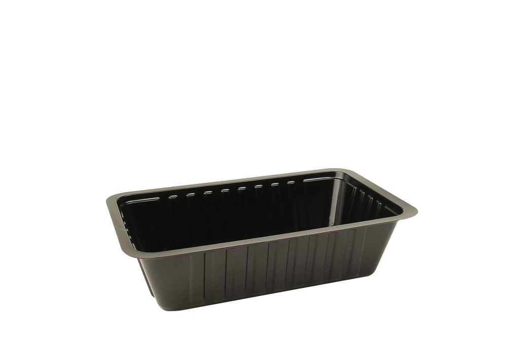 Plastic Bakje A9 Zwart 2000st Plastic Bakje A9 Zwart 2000st