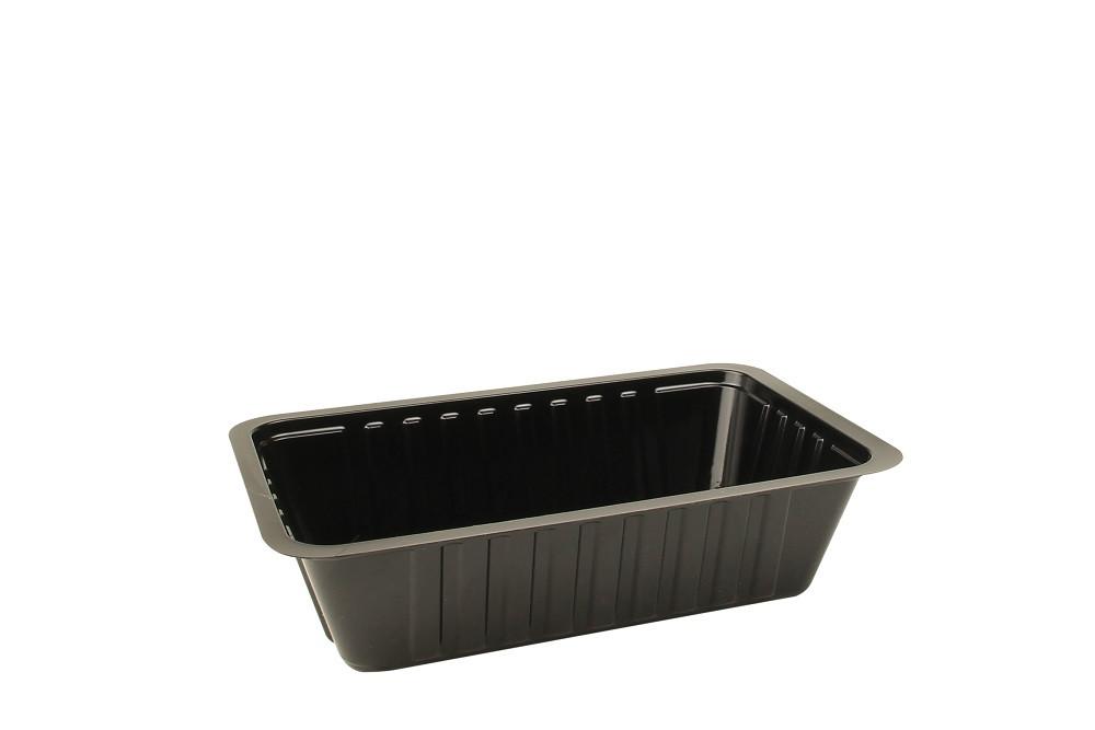 Plastic Bakje A9 Zwart 2000st