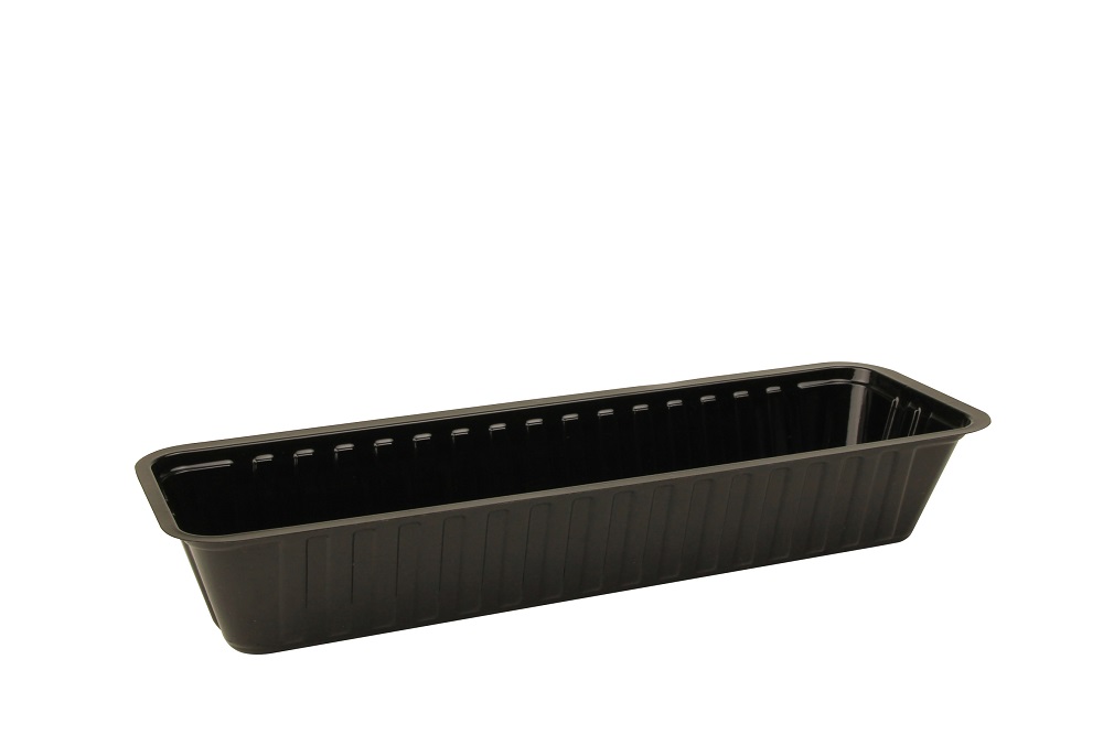 Plastic Bakje A16 Zwart 2000st