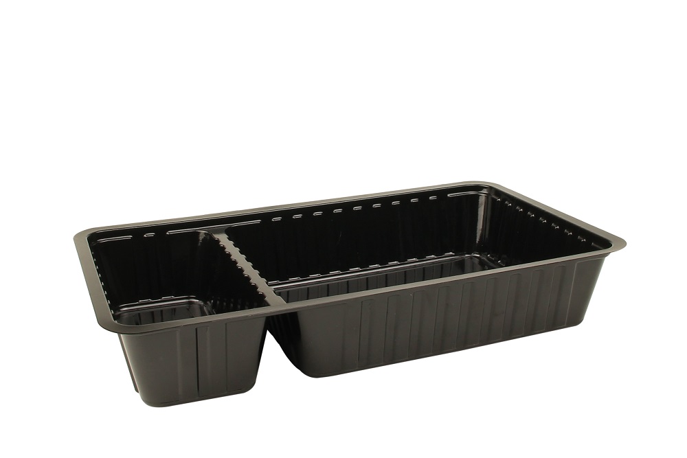 Plastic Bakje A20 Zwart 500st