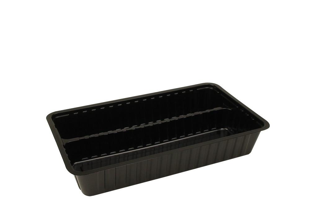 Plastic Bakje A24 Zwart 500st
