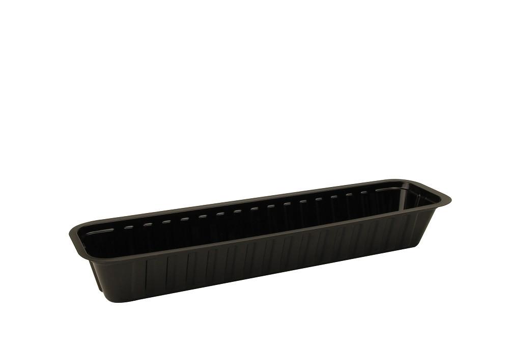 Plastic Bakje A16 Smal Zwart 2000st Plastic Bakje A16 Smal Zwart 2000st
