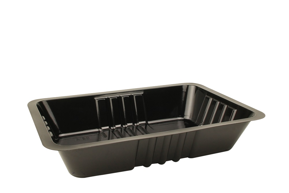 Plastic Bakje A50/60 Zwart 500st Plastic Bakje A50/60 Zwart 500st